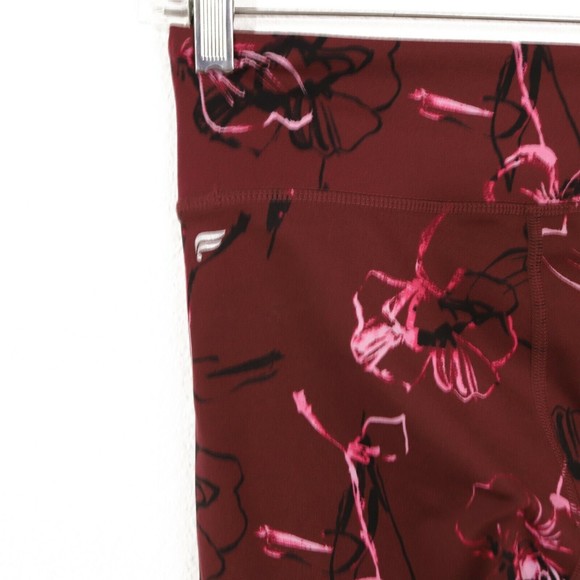 Fabletics Salar Powerflex Leggings XS 7/8 Versilla Black Cherry NWT B76 - Picture 5 of 7